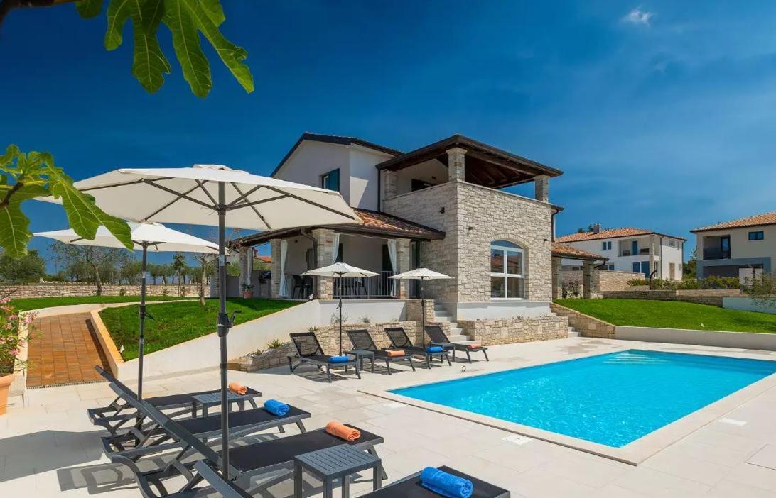 Villa Victoria Istra - Heated Pool Nova Vas  Zewnętrze zdjęcie
